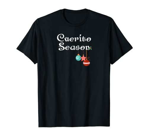 Cuerito Temporada Divertida Navidad puertorriqueña Camiseta