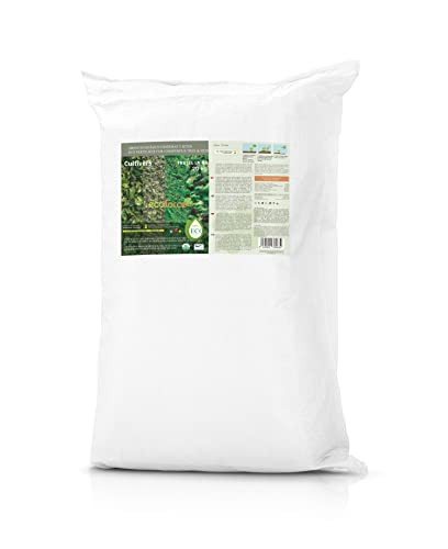 CULTIVERS Abono Coníferas y Setos Ecológico de 20 Kg (Pinos, Abetos, Cipreses y Tuyas). Fertilizante Origen 100% Orgánico y Natural con Alta Concentración de NPK