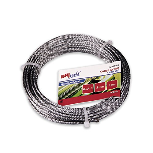 Cuydesa M86116G Cable acero galvanizado, 3 mm