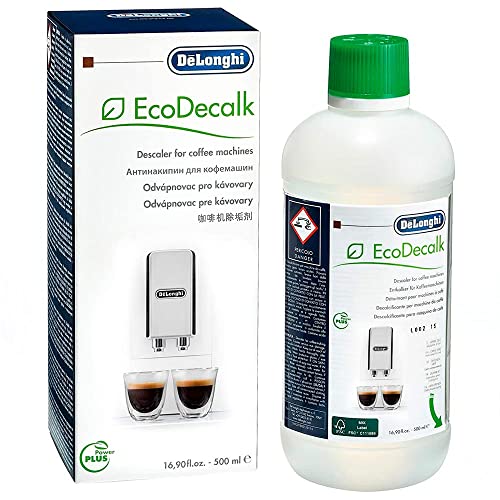 Delongui 5513296041 Descalcificador Cafetera DeLonghi EcoDecalk Líquido Descalcificador Botella (500 ml)
