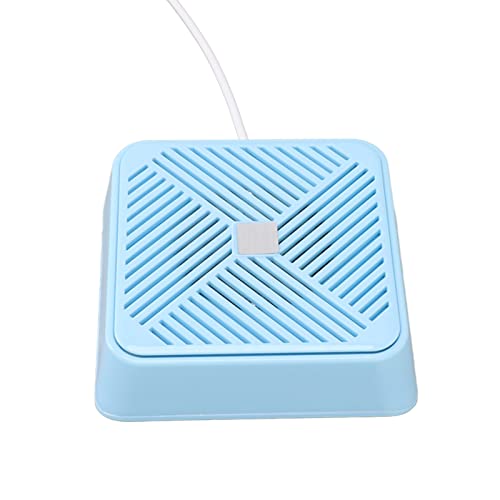Deosdum Lavavajillas USB, Mini Lavadora Portátil de Electrólisis Ultrasónica para Fregadero, Suministro de Cocina para el Hogar (Azul)