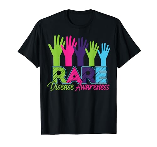 Día de Concientización sobre Enfermedades Raras Atención EDS para el apoyo crónico Camiseta