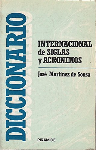 DICCIONARIO INTERNACIONAL DE SIGLAS Y ACRÓNIMOS