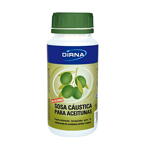 DIRNA Sosa Cáustica para la Elaboración de Aceitunas Tarro 250 gr