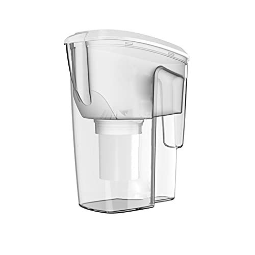 Dispensador de filtro de agua de 10 tazas, purificador de agua, jarra de agua con indicador de cambio de filtro (dispensador de filtro de agua)