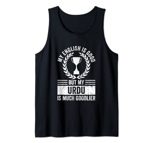 Divertido Traductor de lenguaje urdu Conversor Dialecto Coach Camiseta sin Mangas