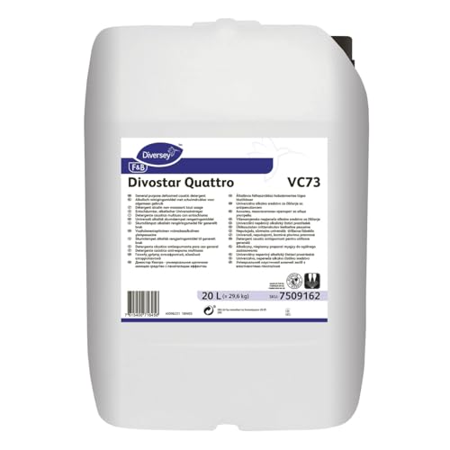 Divostar Quattro Vc73 - Detergente Cáustico Antiespumante Para Uso General