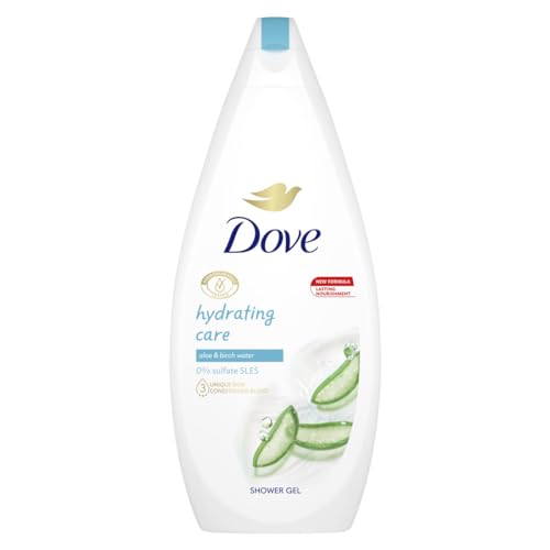 Dove Gel de Ducha para piel seca Aloe Vera Hidratante botella 720ml