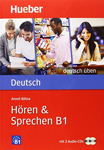 DT.ÜBEN Hören & Sprechen B1 (L+CD-Aud): Horen & Sprechen B1 - Buch & CDs (2) (Gramatica Aleman)