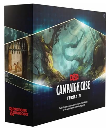 Dungeons & Dragons Campaign Case: Terrain (Accesorios de D&D - Versión en Inglés)