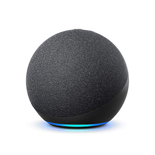 Echo (4.ª generación) | Altavoz inteligente wifi y Bluetooth con Alexa, controlador de Hogar digital y sonido Dolby de gran calidad | Antracita