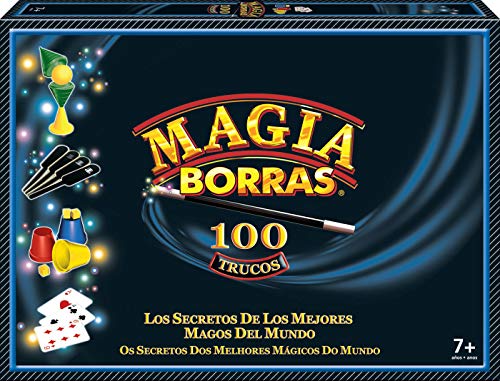 Educa Borras - Magia Clásica con lost100 Trucos más Originales y Divertidos, Los aprendices de Mago encontrarán un Manual con Todos los Trucos explicados Paso a Paso, A Partir de 7 años (24048)