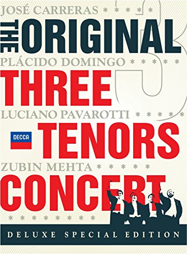 El Concierto Original De 3 Tenores - José Carreras, Plácido Domingo Y Luciano Pavarotti [DVD]