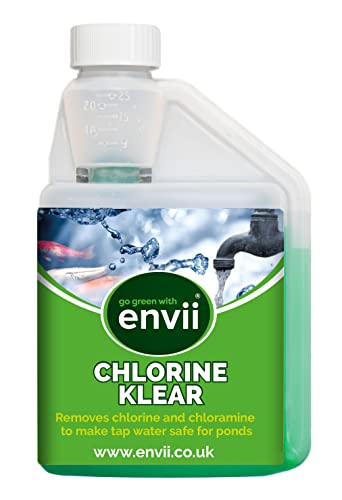 envii Chlorine Klear – Eliminador Cloro Estanque – Declorador Agua Estanque – Trata 12,500L