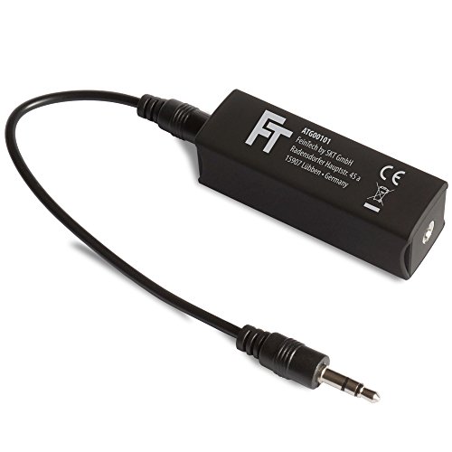 FeinTech ATG00101 Audio Ground Separator filtro de corriente 3.5 mm jack elimina el zumbido