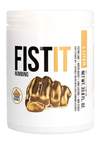 Fist It Fistit By Shots - Fistit - Numbing - Lubricante Para La Penetración Con El Puño - 1000 Ml 1000 ml, White