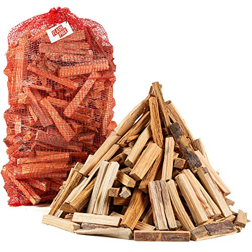 FlashPrix Astillas Encendido Pino Ecológica, Madera Seca Natural para Barbacoa, Chimenea, Caldera y Estufa, 6kg