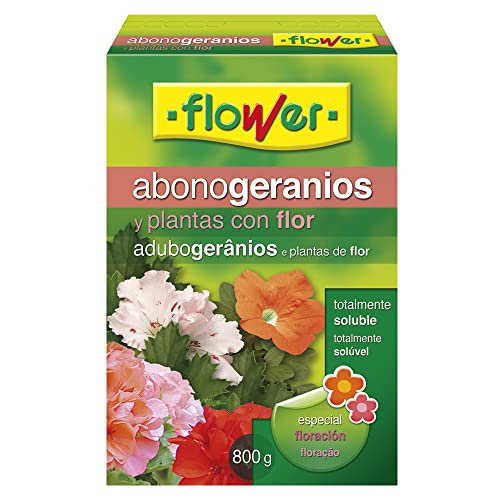 Flower Abono Geranios Soluble Concentrado, 800 gr