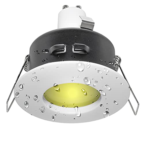Foco LED para cabina de ducha de 6 W, baño turco, cromoterapia, IP65, GU10, lámpara RGBW 6000K