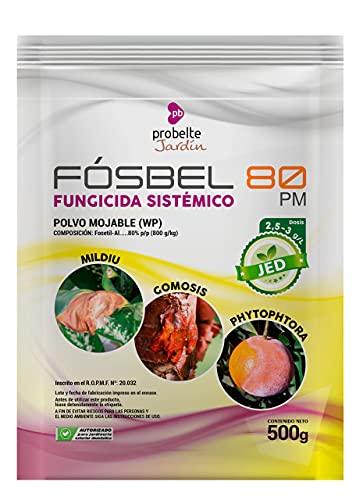 Fungicida Sistémico Fósbel 80 PM (Fosetil-Aluminio 80%) 500 g