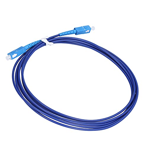 Gaeirt Cable de Fibra óptica Blindado, Componentes de Control Industrial Cable de Conexión de Fibra óptica de PVC Puente de Fibra óptica Blindado para Instalación de Fibra óptica en