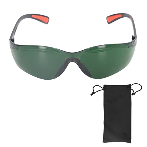 Gafas de Soldadura, Soldador de Protección de Seguridad Operación Profesional Gafas de Protección UV para Ojos Lentes Gafas de Soldadura Universales para Hombres y Mujeres (Verde claro IR3.0)