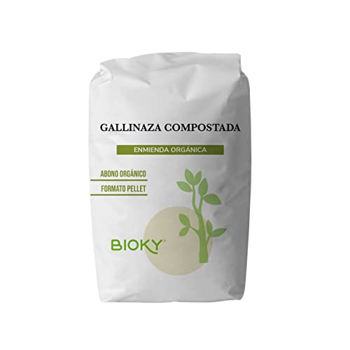 Gallinaza - Compost Orgánico en Pellet de 20kg - Abono Ecológico para el Huerto y Plantas de Interior - Abono Sólido en Pellet - Estiércol Compostado Gallina - Abono NPK | Agricultura Ecológica (20)