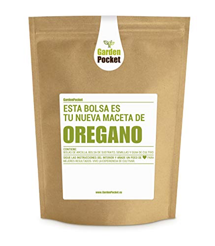 Garden Pocket - Kit de Cultivo de ORÉGANO - Bolsa Maceta