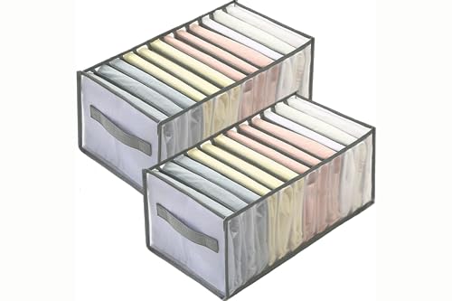 Genérico Conjunto de Organizadores de Cajones de 12 Rejillas para un Armario Perfectamente Organizado - Caja de Almacenamiento y Sistema de Organización de Cajones en un Solo Pack