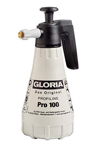 GLORIA Pro 100 - Pulverizador a presión, resistente al aceite, 1 l