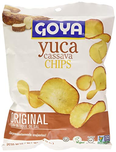 Goya Yuca Chips Pack De 24, 57 g, Pack de 24