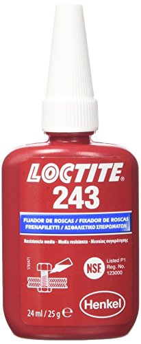 Henkel - Loctite 243 Bc 24Ml Fijador Resistencia Media Piezas Aceitadas
