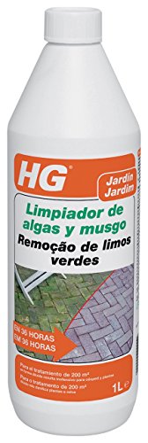 Hg Spain. 181100130 - Limpiador jard algas y musgos hg 1 lt