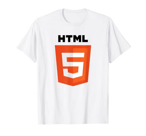 HTML5 HTML Logo, Diseñador Web Frontend Software Engineer Camiseta