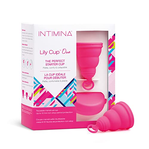 Intimina - Lily Cup One - Copa Menstrual Plegable Ideal para Principiantes y Adolescentes