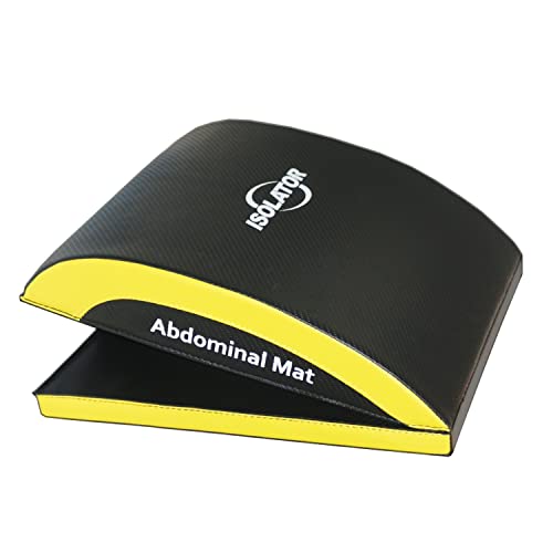 ISOLATOR Ab Mat, almohadilla de abdominales con almohadilla de protección para el coxis, estera para abdominales y abdominales
