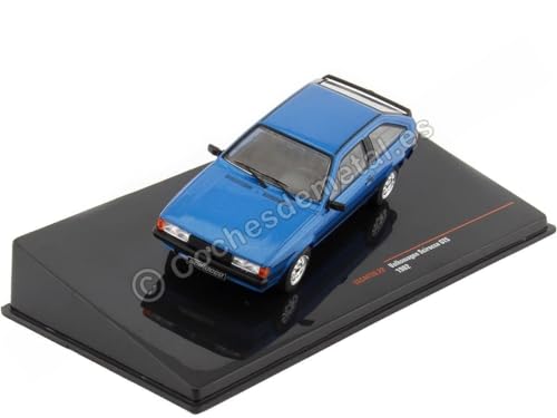 Ixo Volkswagen Scirocco II GTS 1982 - Coche modelo 1:43, color azul