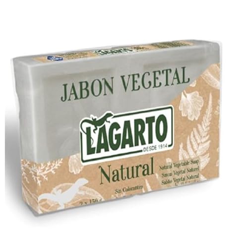 JABON LAGARTO VEGETAL, PACK (2x150)