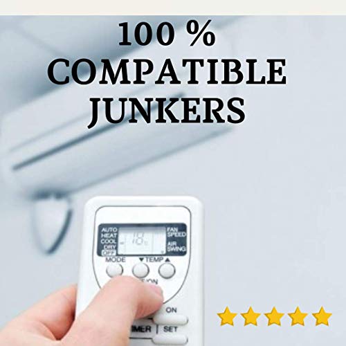 JUNKERS - Mando Aire Acondicionado JUNKERS - Mando a Distancia Compatible con Aire Acondicionado JUNKERS. Entrega en 24-48 Horas. JUNKERS MANDO COMPATIBLE.