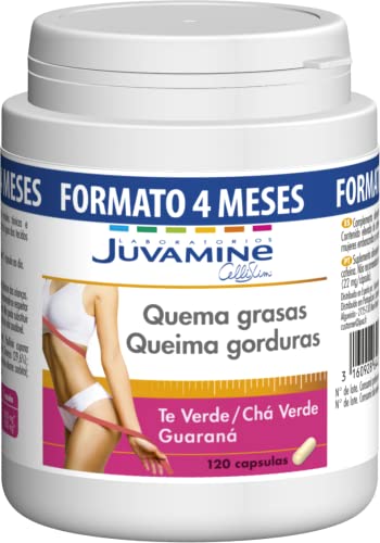 JUVAMINE - Quema Grasas Mujer - Formato Maxi 120 Comprimidos