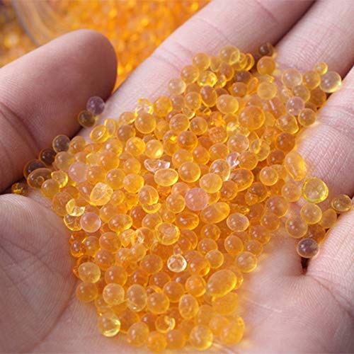 K-Fang, 1pc Silica Gel Caja Reutilizable Blanco Naranja Azul Gel de sílice Absorbente de Humedad Absorbente desecante Cambio de Color de deshumidificación (Color : Orange)