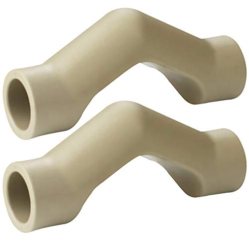 KINDOYO 2 Piezas Piezas de Tuberías - PPR Plástico Codo de Tubería Accesorios de Conexión de Tubo 20mm/25mm