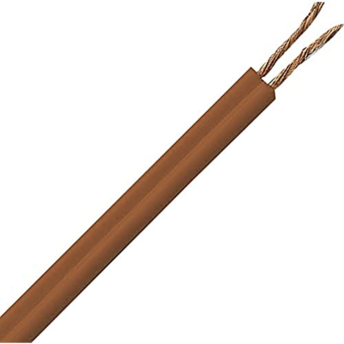 Kopp 152910846 - Cable doble (A03VH-H, 2 x 0,75 mm², 10 m), color marrón