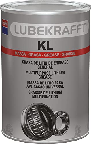 Krafft Grasa de Litio Multiusos Formulada, Grasa para Rodamientos y Herramientas con Aceite Mineral de Refino de Alto Grado y Jabón de Litio 1kg