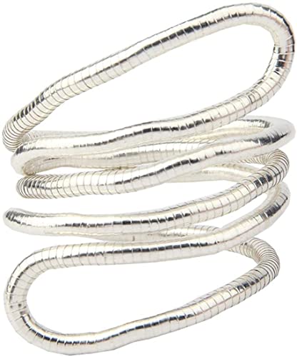 KUIYAI Collar de serpiente flexible Collar multiusos Joyería de torsión flexible, Metal