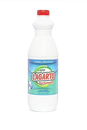 Lagarto Lejía - Paquete De 8 X 1500 Ml, Perfumada, 12000 Mililitro, 8 Unidades