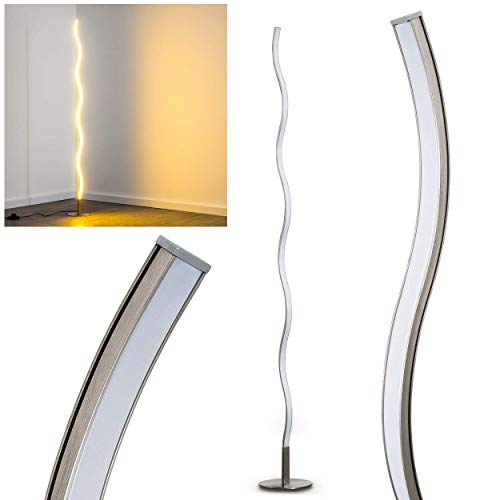 Lámpara de pie LED Dillon minimalista - 3000 kelvin blanco cálido – 1x 12W – 1000 Lumens