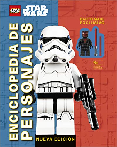 LEGO Star Wars Enciclopedia de personajes: (incluye una minifigura exclusiva de Darth Maul)