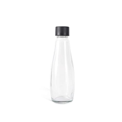 Levivo Botella de Vidrio para el Fabricante de Refrescos WATER & JUICE, Como Complemento, Volumen de 0.6 l, se Puede Utilizar como Jarra de Vidrio, Duradera que las Botellas de PET, 1 Botella