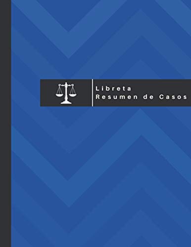 Libreta: Para Resumir Casos (Spanish)